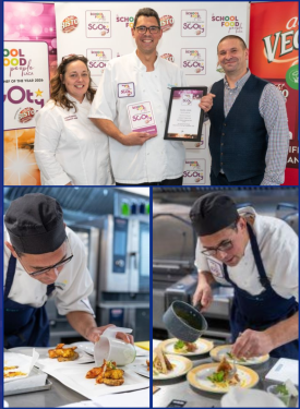East Midlands School Chef of the Year regional heat winner!